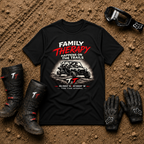 Black Family Therapy Happens on the Trails off-road t-shirt for trail families — Tire Time Offroad