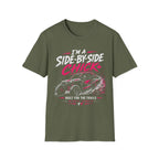 Side-by-Side Chick T-Shirt — Off-Road UTV Rider Graphic Tee