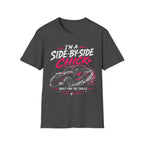 Side-by-Side Chick T-Shirt — Off-Road UTV Rider Graphic Tee
