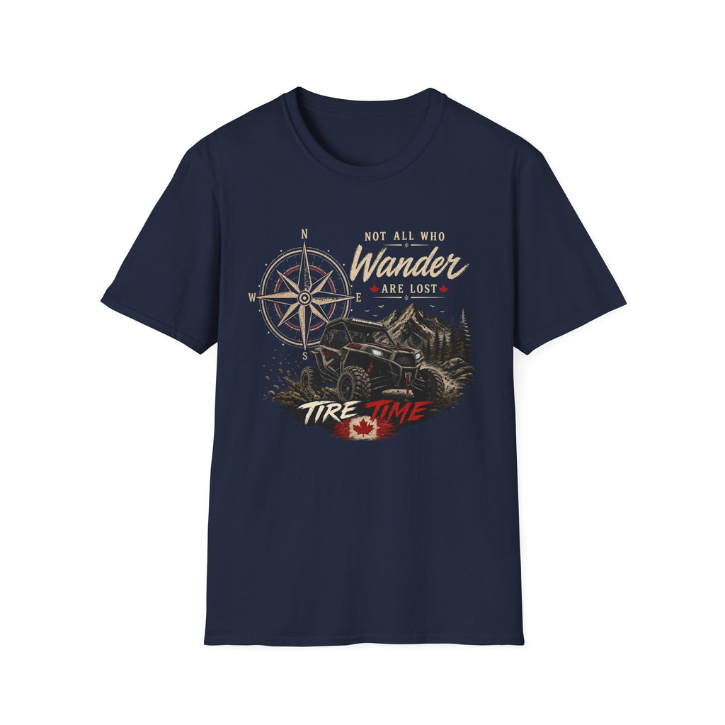 Not All Who Wander Are Lost – Tire Time Tee
