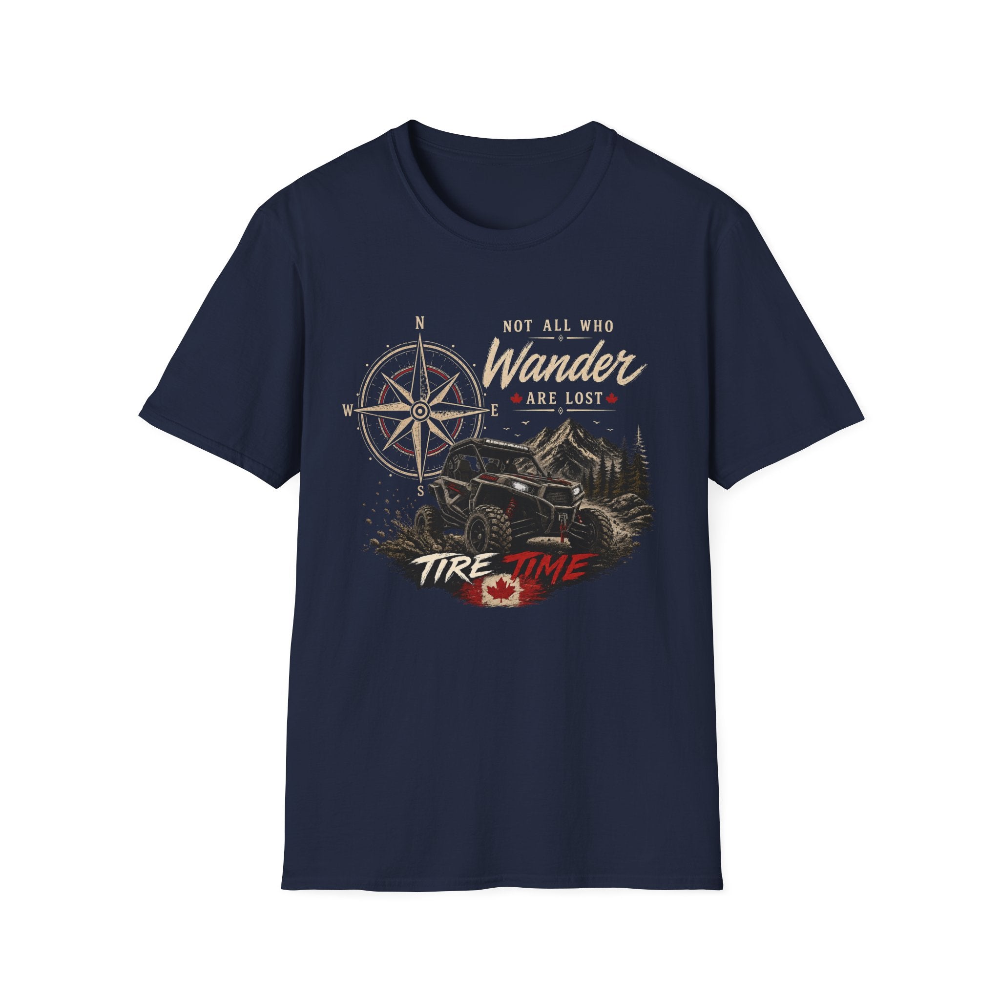 Not All Who Wander Are Lost – Tire Time Tee