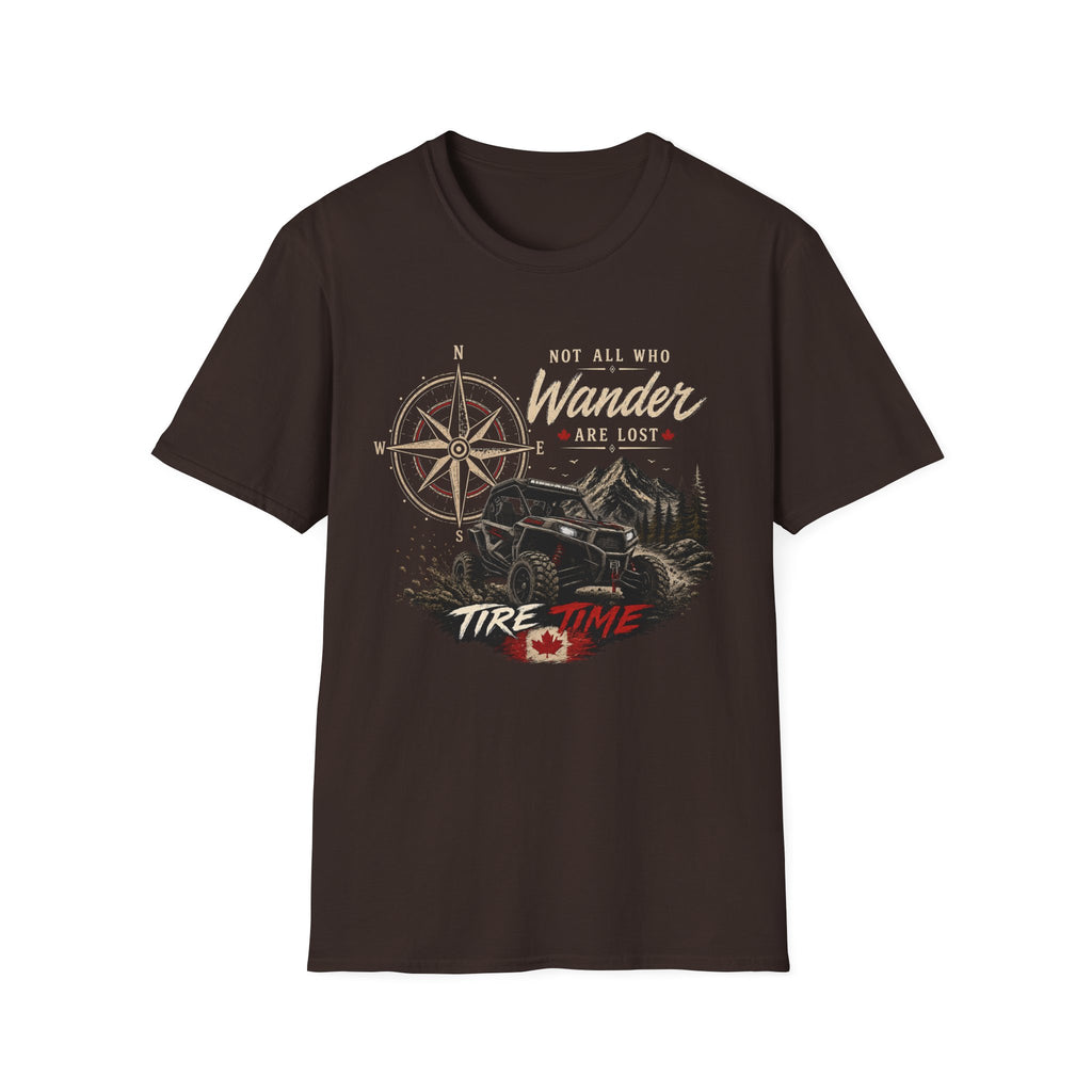 Not All Who Wander Are Lost – Tire Time Tee