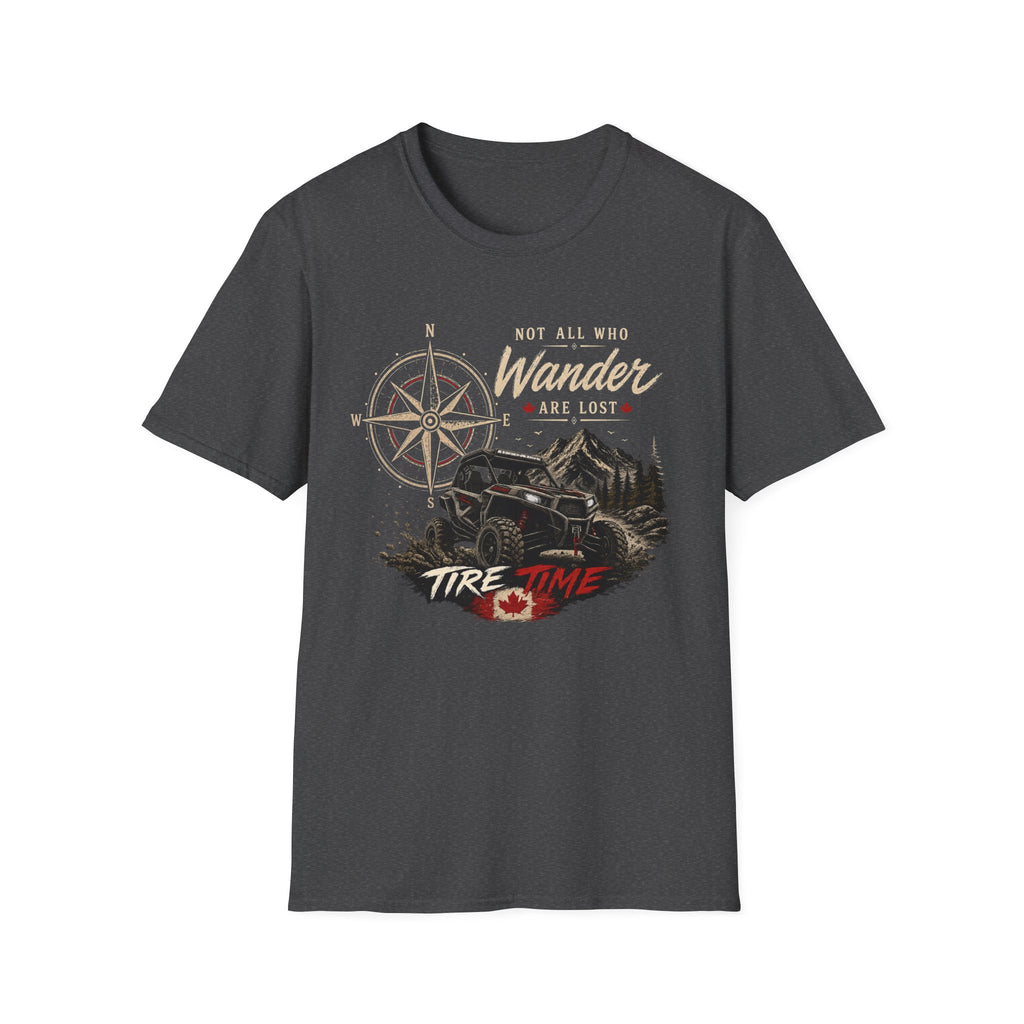 Not All Who Wander Are Lost – Tire Time Tee