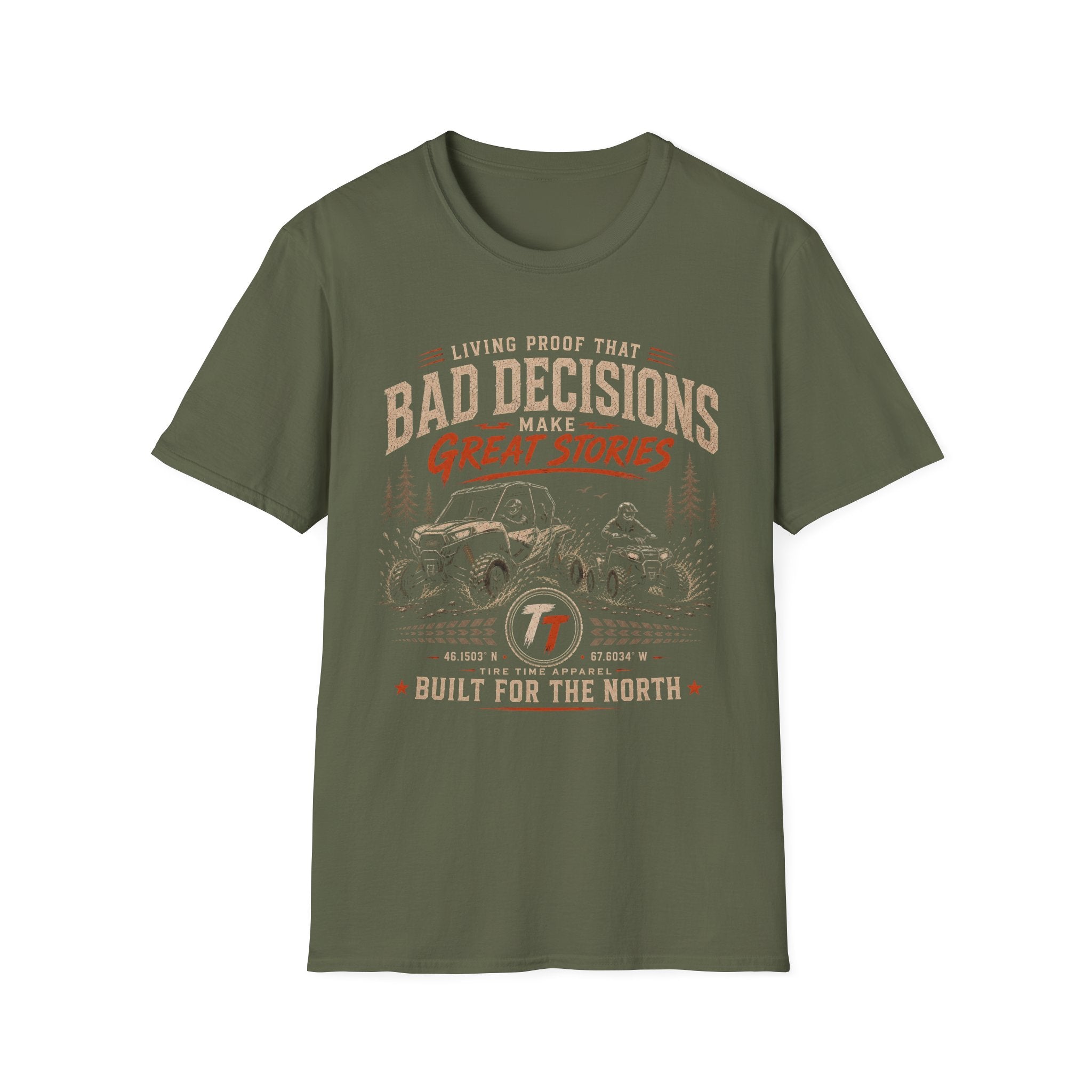 Bad Decisions Make Great Stories T‑Shirt