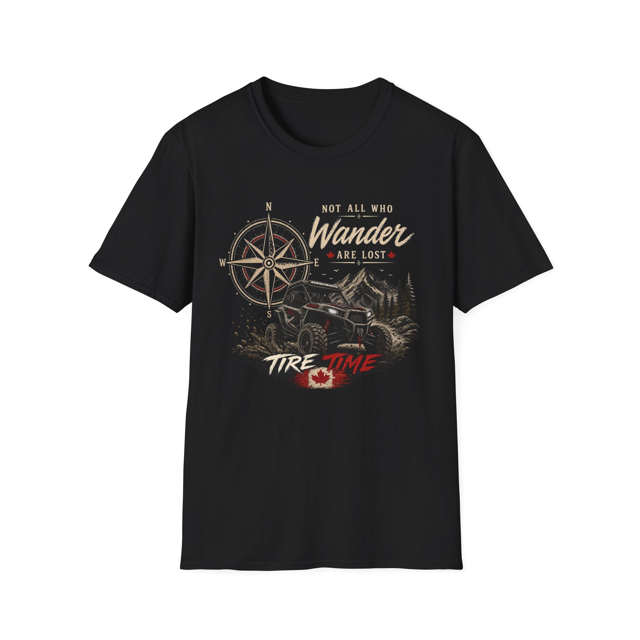 Not All Who Wander Are Lost – Tire Time Tee