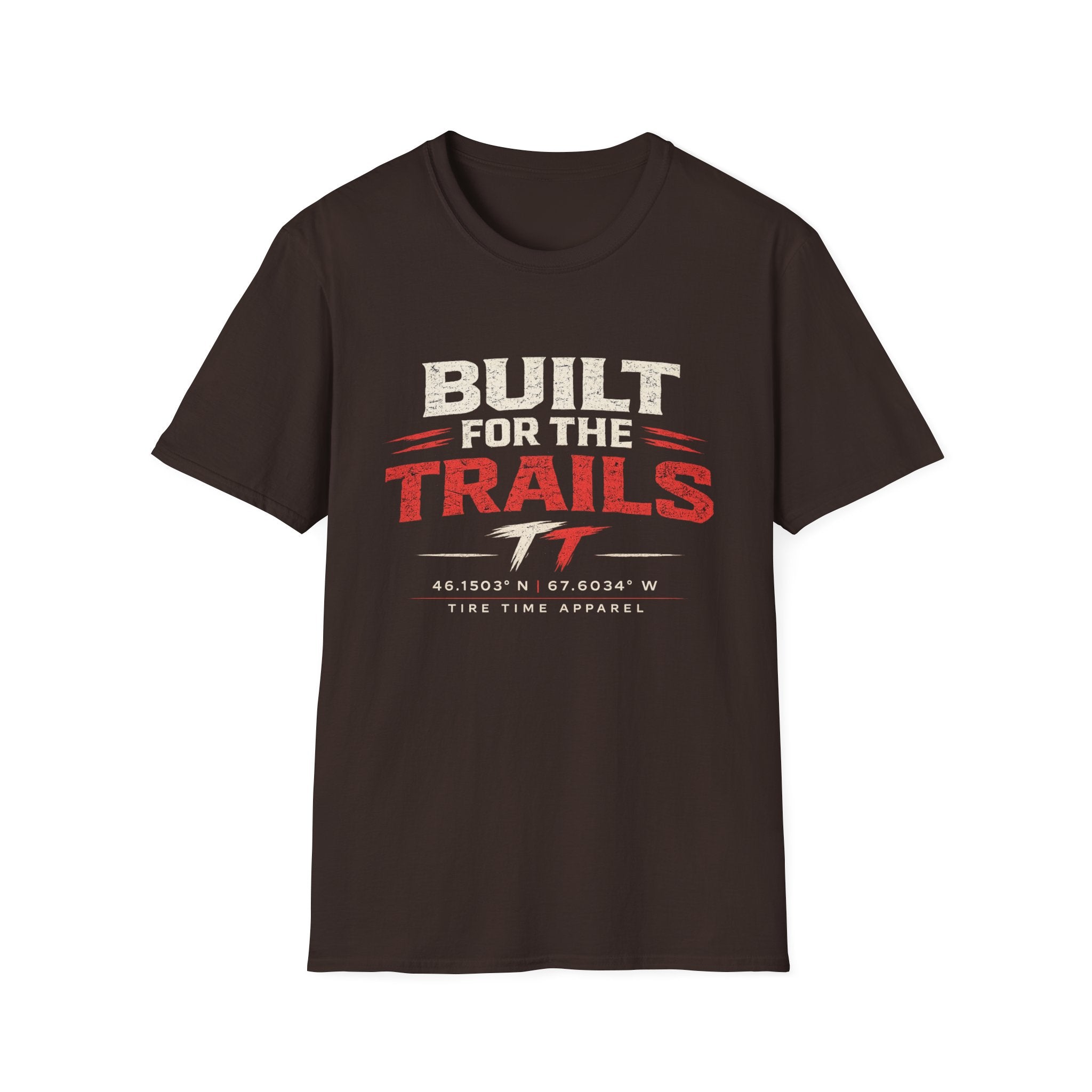 Built For The Trails T-Shirt — Outdoor Trail Rider Graphic Tee