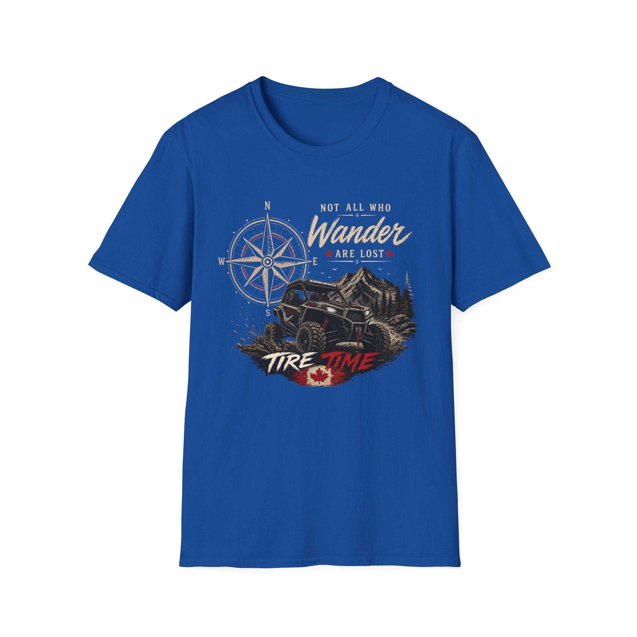 Not All Who Wander Are Lost – Tire Time Tee