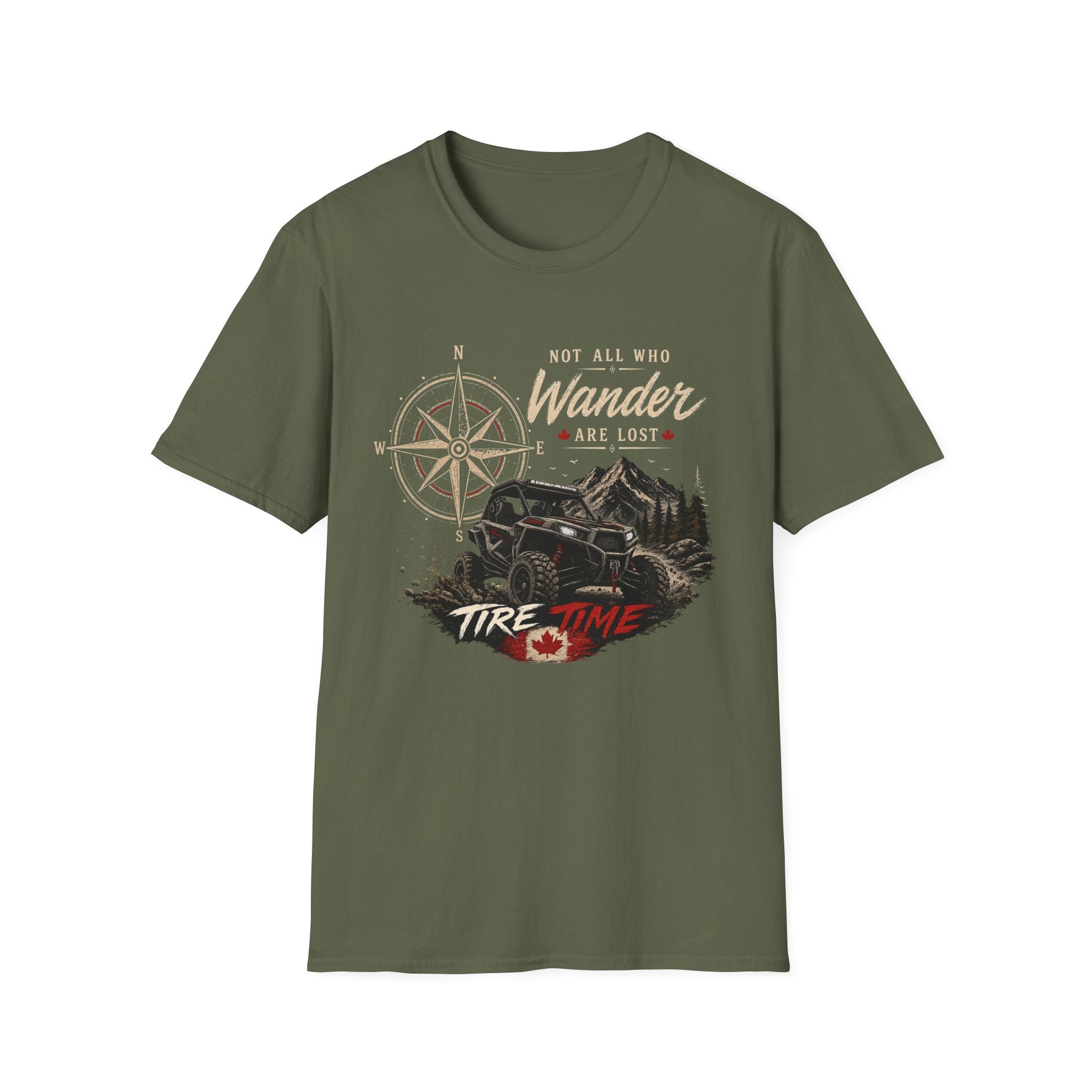Not All Who Wander Are Lost – Tire Time Tee