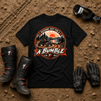 Black Out for a Bumble tee with laid-back off-road graphic — Tire Time Offroad