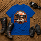 Royal blue Out for a Bumble off-road graphic tee — Tire Time Offroad