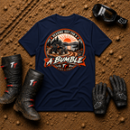 Navy Out for a Bumble SxS lifestyle graphic tee — Tire Time Offroad
