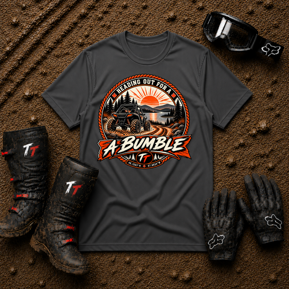 Sport grey Out for a Bumble UTV apparel graphic shirt — Tire Time Offroad