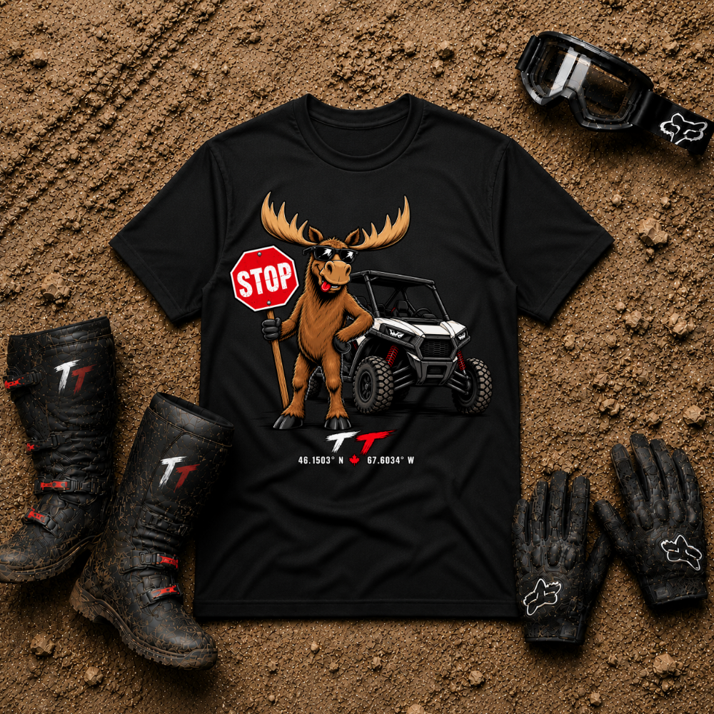 Cool Moose T-Shirt in Black