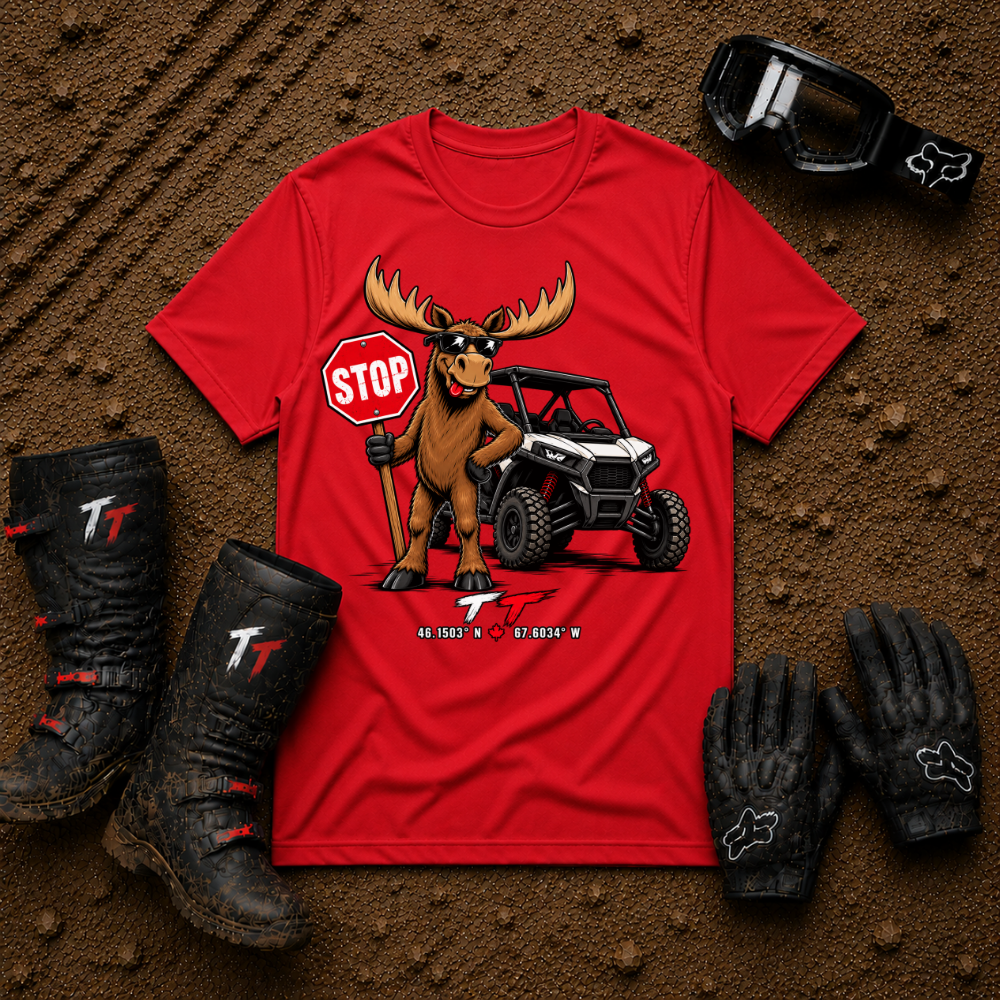 Cool Moose T-Shirt in Red