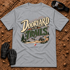 Dooryard to the Trails t-shirt in Sport Grey - New Brunswick slang ATV and side-by-side tee - Tire Time Offroad