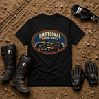 T-Shirt — "Emotional Support Vehicle" Vintage Off-Road Graphic Tee