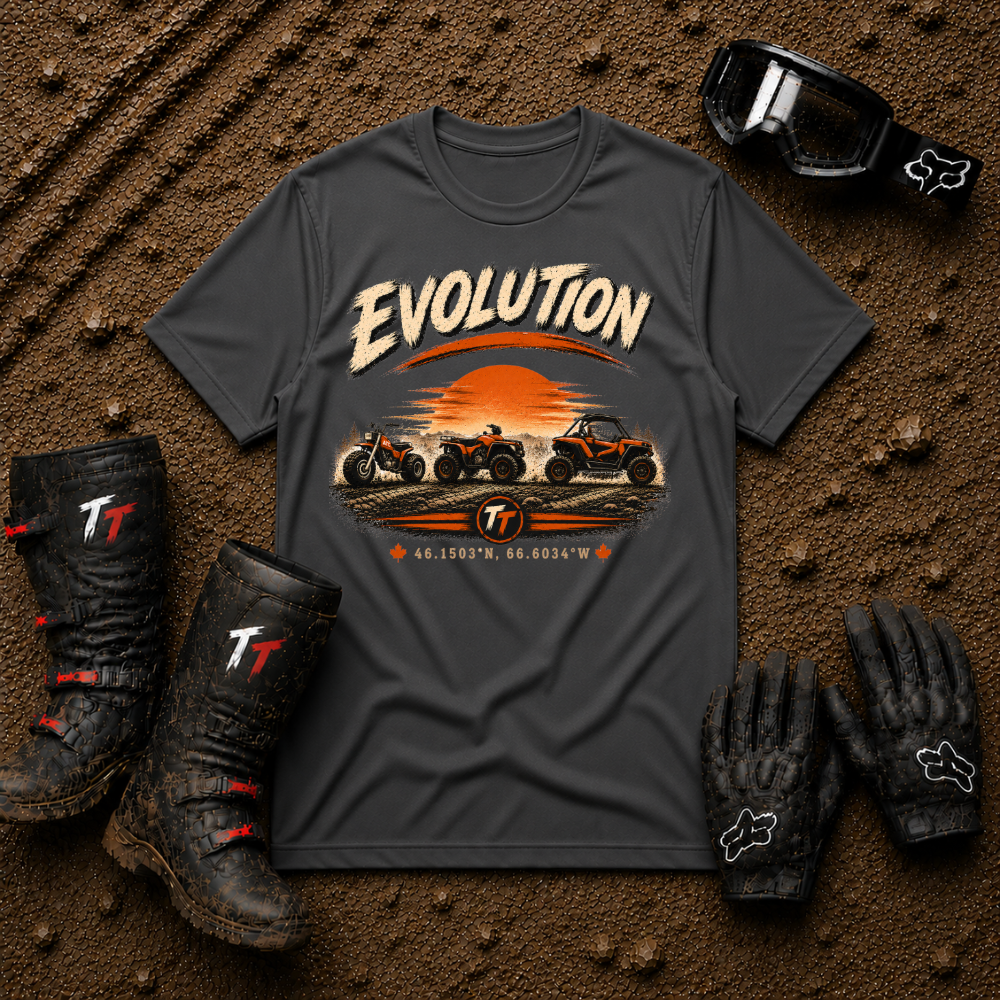 Evolution — ATC to Side-by-Side Off-Road Graphic Tee