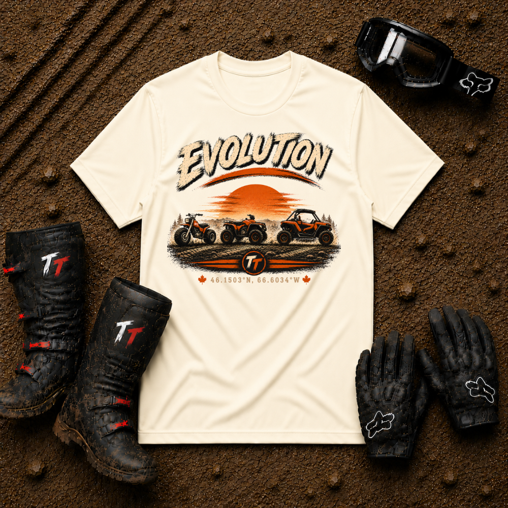 Evolution — ATC to Side-by-Side Off-Road Graphic Tee