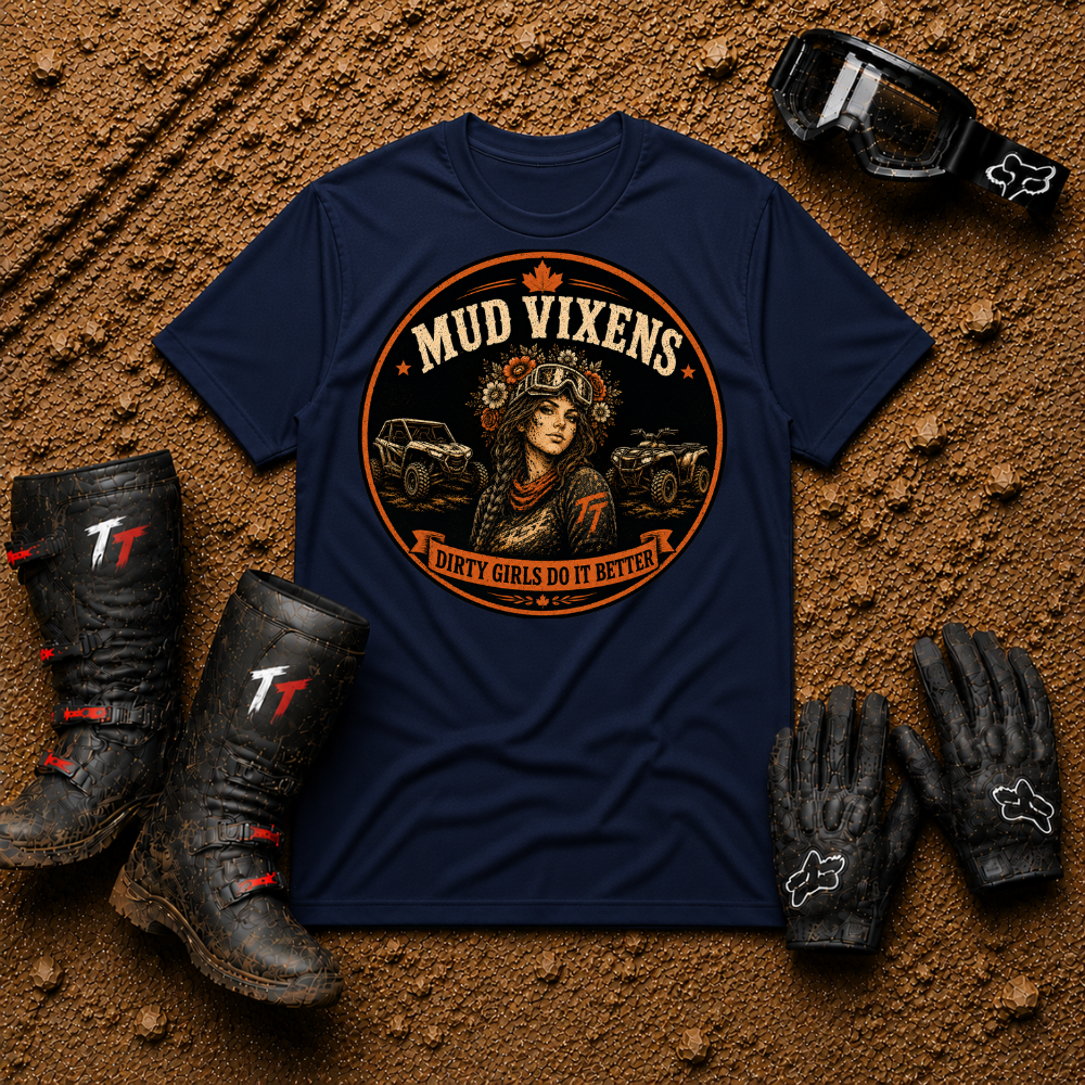 Mud Vixens T-Shirt | Women's Canadian Off-Road Graphic Tee