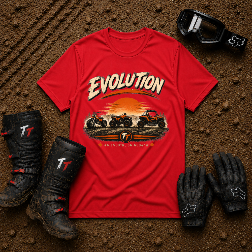Evolution — ATC to Side-by-Side Off-Road Graphic Tee