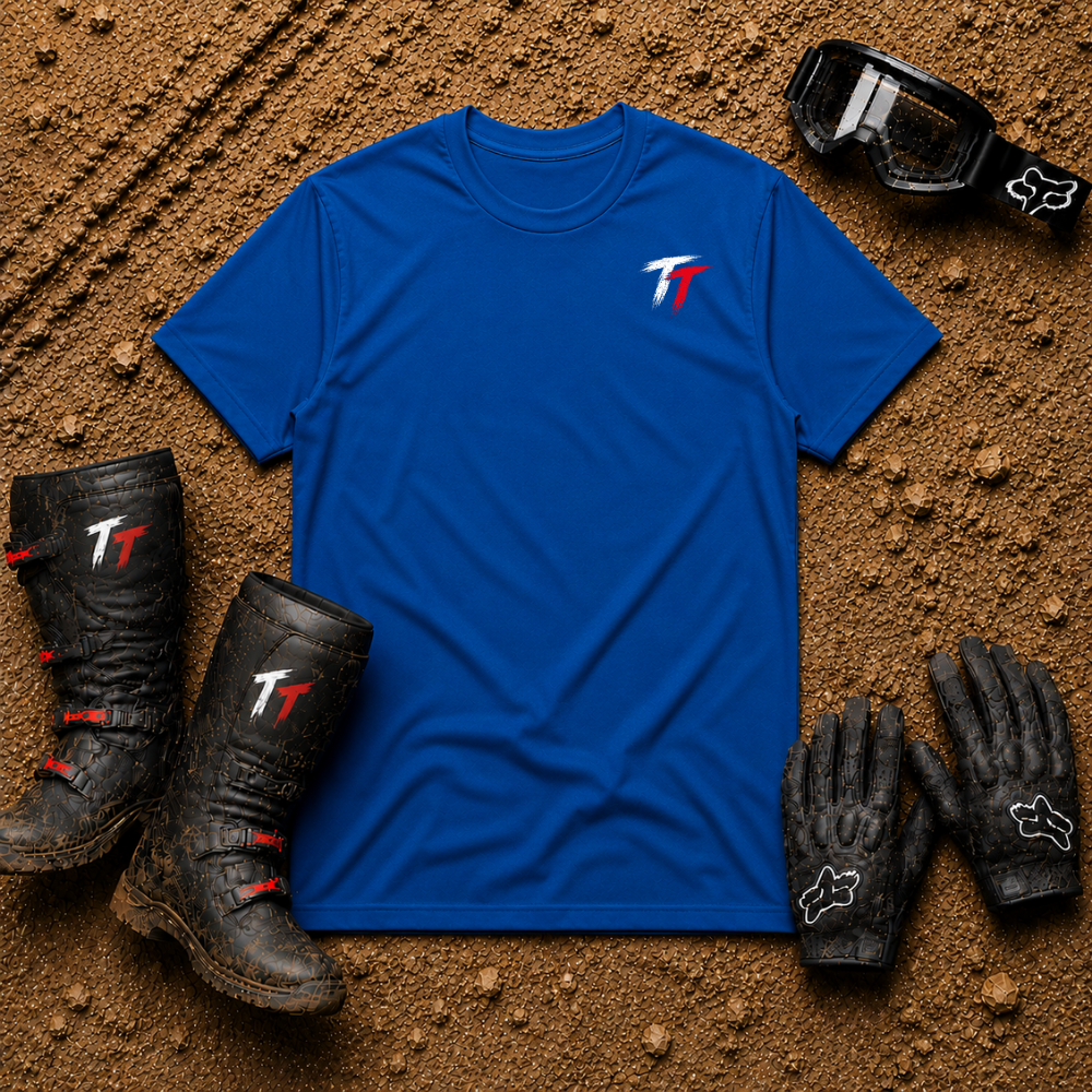 Need Money for SXS Parts t-shirt in Royal Blue - side-by-side parts humour tee by Tire Time Offroad