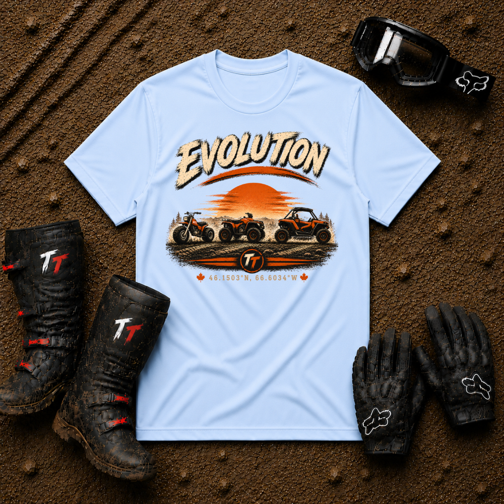 Evolution — ATC to Side-by-Side Off-Road Graphic Tee