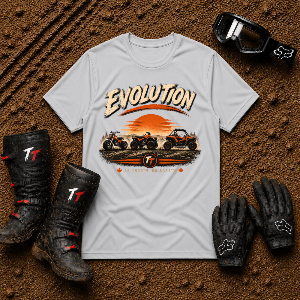 Evolution — ATC to Side-by-Side Off-Road Graphic Tee