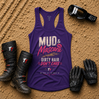 Purple Mud & Mascara women's quad riding tank top — Tire Time Offroad