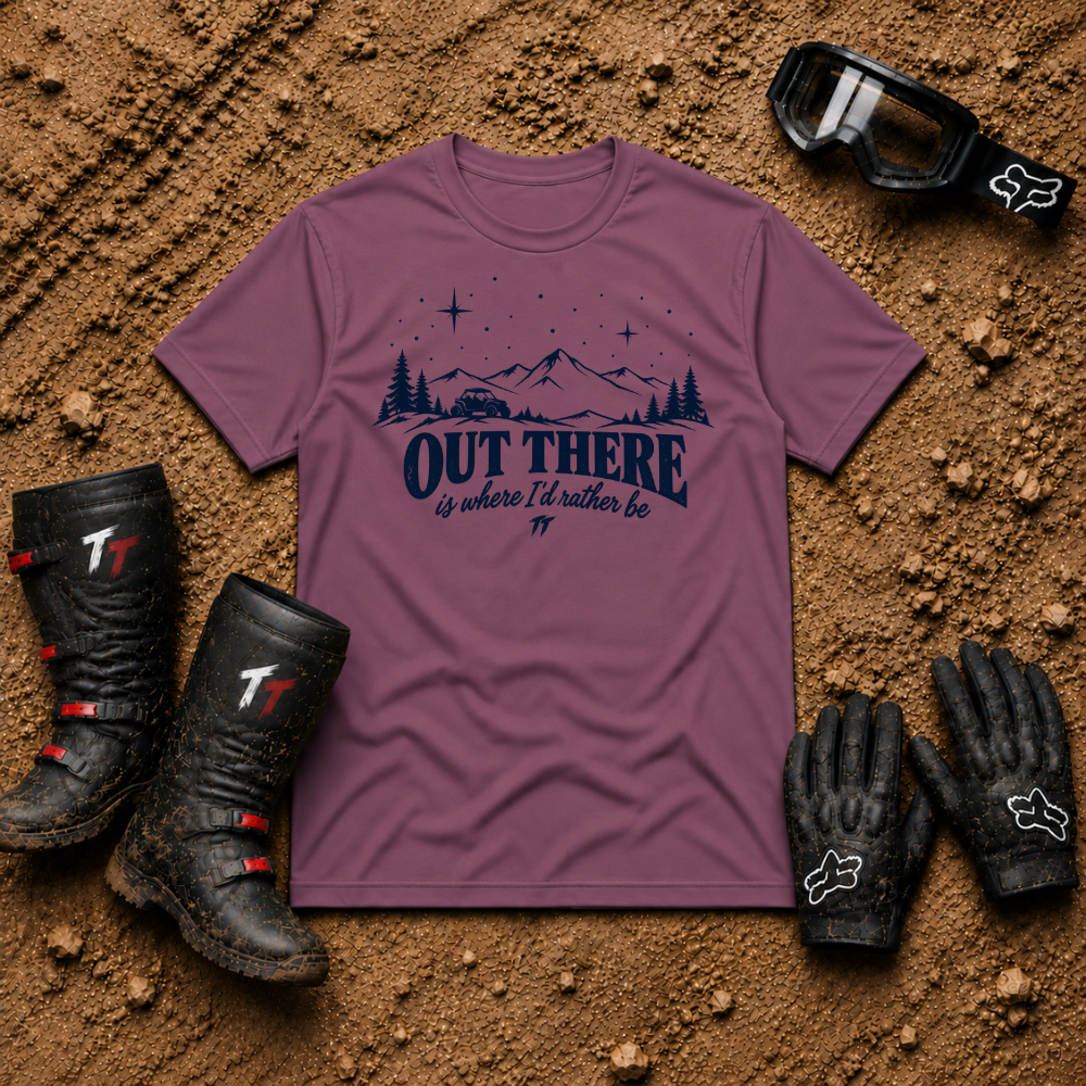Berry Out There trail state-of-mind t-shirt — Tire Time Offroad