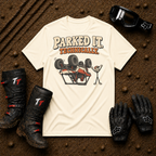 Natural Parked It Technically ATV/UTV t-shirt — Tire Time Offroad