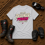 Sport grey I'm No Passenger Princess women's off-road ATV/UTV t-shirt — Tire Time Offroad