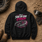 Black SXS by SXS Chick women's off-road UTV hoodie — Tire Time Offroad
