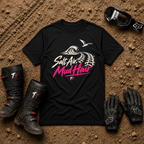 Black Salt Air Mud Hair women's off-road ATV/UTV t-shirt — Tire Time Offroad