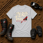 Zero Bars graphic tee in Sport Grey - off-road ATV/UTV t-shirt